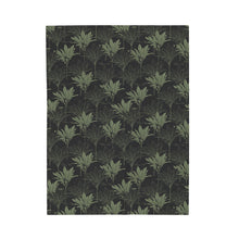 Load image into Gallery viewer, Kī Velveteen Plush Blanket (Gray/Sage)