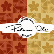 Load image into Gallery viewer, EXCLUSIVE Puakenikeni Squares Seamless Pattern (2 Files included)