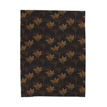 Load image into Gallery viewer, Kī Velveteen Plush Blanket (Brown)
