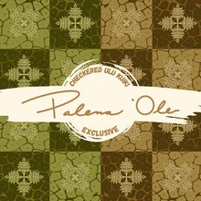 Load image into Gallery viewer, EXCLUSIVE Checkered Ulu Kuiki Seamless Pattern (2 Files included)