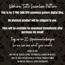 Load image into Gallery viewer, EXCLUSIVE Wāhine Tatts Seamless Pattern (5 Files included)