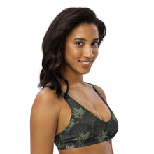 Load image into Gallery viewer, Kī bikini top (Gray/Sage)