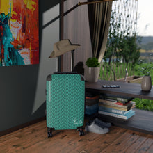 Load image into Gallery viewer, Spear Suitcase (Teal)