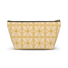 Load image into Gallery viewer, Lani Accessory Pouch w T-bottom (Yellow)