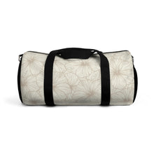 Load image into Gallery viewer, Hibiscus Duffel Bag (Off White)