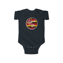 Load image into Gallery viewer, Kanaka Kollection Palena ‘Ole Flag Infant Fine Jersey Bodysuit (Yellow)