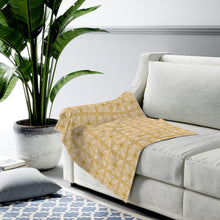 Load image into Gallery viewer, Lani Velveteen Plush Blanket (Yellow)