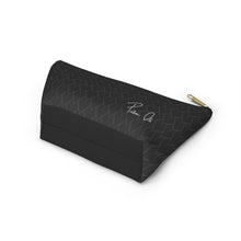 Load image into Gallery viewer, Spear Script Accessory Pouch w T-bottom