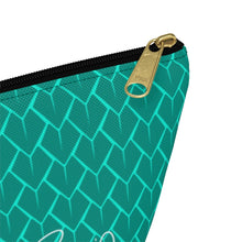 Load image into Gallery viewer, Spear Script Accessory Pouch w T-bottom