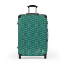 Load image into Gallery viewer, Spear Suitcase (Teal)