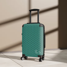 Load image into Gallery viewer, Spear Suitcase (Teal)