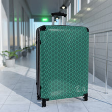 Load image into Gallery viewer, Spear Suitcase (Teal)