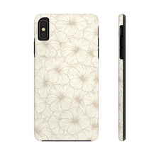 Load image into Gallery viewer, Hibiscus Phone Case (Off White)