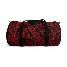 Load image into Gallery viewer, Tribal Script Duffel Bag (Red)