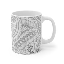 Load image into Gallery viewer, Tribal Graphic Mug 11oz (White)