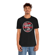 Load image into Gallery viewer, Kanaka Kollection Palena ‘Ole Flag Unisex Jersey Short Sleeve Tee (Gray)