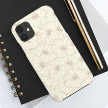 Load image into Gallery viewer, Hibiscus Phone Case (Off White)