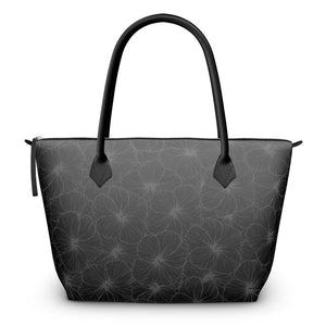 Hibiscus Handbag (Gray)