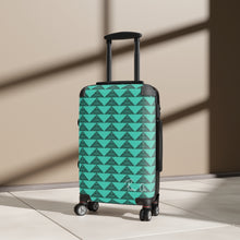Load image into Gallery viewer, ‘Io Script Suitcase (Teal)