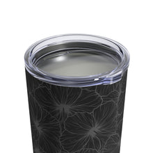 Load image into Gallery viewer, Hibiscus Tumbler Cup 10oz (Gray)