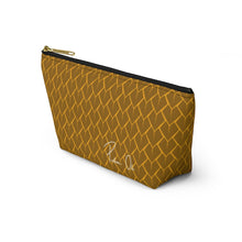 Load image into Gallery viewer, Spear Script Accessory Pouch w T-bottom