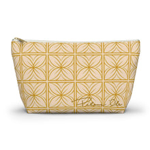 Load image into Gallery viewer, Lani Accessory Pouch w T-bottom (Yellow)