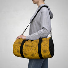 Load image into Gallery viewer, Hibiscus Duffel Bag (Yellow)