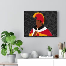 Load image into Gallery viewer, King Kamehameha I Canvas Gallery Wraps (Black)
