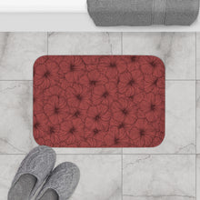 Load image into Gallery viewer, Hibiscus Bath Mat (Pink)