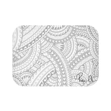 Load image into Gallery viewer, Tribal Bath Mat (White)