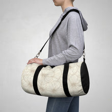 Load image into Gallery viewer, Hibiscus Duffel Bag (Off White)