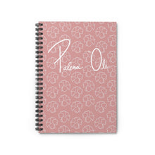 Load image into Gallery viewer, Puakenikeni Spiral Notebook - Ruled Line (Pink)
