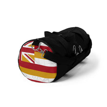 Load image into Gallery viewer, Kanaka Kollection Tribal Flag Duffel Bag (White)