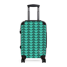 Load image into Gallery viewer, ‘Io Script Suitcase (Teal)