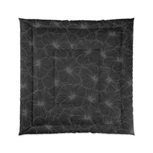 Load image into Gallery viewer, Hibiscus Comforter (Gray)