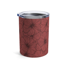 Load image into Gallery viewer, Hibiscus Tumbler Cup 10oz (Pink)