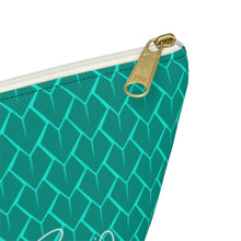 Load image into Gallery viewer, Spear Script Accessory Pouch w T-bottom