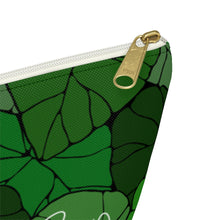 Load image into Gallery viewer, Kalo Script Accessory Pouch w T-bottom