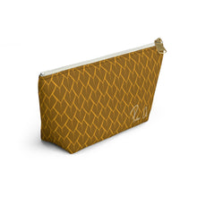 Load image into Gallery viewer, Spear Script Accessory Pouch w T-bottom