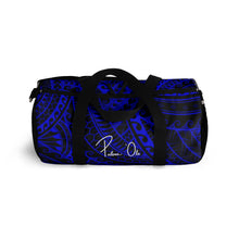 Load image into Gallery viewer, Tribal Script Duffel Bag (Royal Blue)