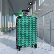 Load image into Gallery viewer, ‘Io Script Suitcase (Teal)