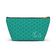 Load image into Gallery viewer, Spear Script Accessory Pouch w T-bottom