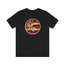 Load image into Gallery viewer, Kanaka Kollection Palena ‘Ole Flag Unisex Jersey Short Sleeve Tee (Yellow)
