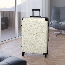 Load image into Gallery viewer, Kalo Suitcase (White/Green)