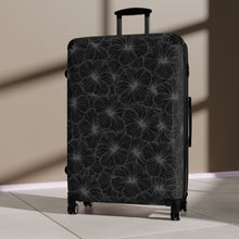 Load image into Gallery viewer, Hibiscus Suitcase (Gray)
