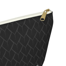 Load image into Gallery viewer, Spear Script Accessory Pouch w T-bottom