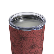 Load image into Gallery viewer, Hibiscus Tumbler Cup 10oz (Pink)