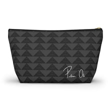 Load image into Gallery viewer, ‘Io Script Accessory Pouch w T-bottom (Gray)