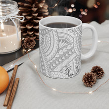 Load image into Gallery viewer, Tribal Graphic Mug 11oz (White)