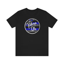 Load image into Gallery viewer, Kanaka Kollection Palena ‘Ole Flag Unisex Jersey Short Sleeve Tee (Royal Blue)